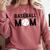 Baseball Mom Mommy Mama Mother's Day Women Retro Ball Sports Comfort Colors Sweatshirt Orchid