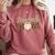 Baseball Mom Mothers' Day Comfort Colors Sweatshirt Orchid Baseball Mom Mothers' Day Comfort Colors Sweatshirt Orchid