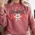 Baseball Mom Retro Distressed Baseball Family Matching Comfort Colors Sweatshirt Orchid Baseball Mom Retro Distressed Baseball Family Matching Comfort Colors Sweatshirt Orchid