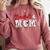 Baseball Mom Sports Comfort Colors Sweatshirt Orchid Baseball Mom Sports Comfort Colors Sweatshirt Orchid