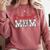 Baseball Mom Sporty Humor Raglan Baseball Tee Comfort Colors Sweatshirt Orchid
