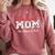 Baseball Mom The Struggle Is Real Comfort Colors Sweatshirt Orchid