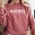 Baseball Mom Tee Mother's Day Family Baseball Comfort Colors Sweatshirt Orchid Baseball Mom Tee Mother's Day Family Baseball Comfort Colors Sweatshirt Orchid