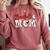 Baseball Mom Tee Mother's Day Mama Mother Holiday Comfort Colors Sweatshirt Orchid