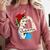 Baseball Mom Woman Baseball Sport Lover Comfort Colors Sweatshirt Orchid