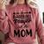 Baseball Mom Women Girls Daughter Mother Baseball Player Comfort Colors Sweatshirt Orchid