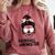 Baseball Momster Messy Bun Skull Mom For Women Halloween Comfort Colors Sweatshirt Orchid Baseball Momster Messy Bun Skull Mom For Women Halloween Comfort Colors Sweatshirt Orchid