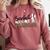 Baseball Nina Women BallPark Nina Baseball Mom Mother's Day Comfort Colors Sweatshirt Orchid Baseball Nina Women BallPark Nina Baseball Mom Mother's Day Comfort Colors Sweatshirt Orchid