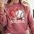 Baseball Nona Family Matching Cute Baseball Lover Comfort Colors Sweatshirt Orchid Baseball Nona Family Matching Cute Baseball Lover Comfort Colors Sweatshirt Orchid