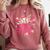 Baseball Phrase With Stars Comfort Colors Sweatshirt Orchid Baseball Phrase With Stars Comfort Colors Sweatshirt Orchid