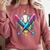 Baseball Player Ice Cream Drip Comfort Colors Sweatshirt Orchid Baseball Player Ice Cream Drip Comfort Colors Sweatshirt Orchid
