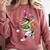 Baseball Player Mardi Gras Alligator Carnival Costume Beads Comfort Colors Sweatshirt Orchid Baseball Player Mardi Gras Alligator Carnival Costume Beads Comfort Colors Sweatshirt Orchid