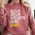 Baseball Player Get Up Get Outta Here Gone Home Run Comfort Colors Sweatshirt Orchid