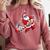 Baseball Santa 67 Christmas Xmas Pajamas Boys Comfort Colors Sweatshirt Orchid Baseball Santa 67 Christmas Xmas Pajamas Boys Comfort Colors Sweatshirt Orchid