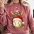 Baseball Santa Christmas Ball Baseball Lover Player Boys Comfort Colors Sweatshirt Orchid Baseball Santa Christmas Ball Baseball Lover Player Boys Comfort Colors Sweatshirt Orchid