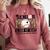 Baseball Senior Class Of 2027 Senior 2027 Graduation Women Comfort Colors Sweatshirt Orchid
