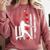Baseball Silhouette Heart USA Flag Hearts American Boys Kids Comfort Colors Sweatshirt Orchid Baseball Silhouette Heart USA Flag Hearts American Boys Kids Comfort Colors Sweatshirt Orchid