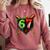 Baseball Six Seven 67 Meme Ice Cream Drip Xmas Women Men Comfort Colors Sweatshirt Orchid Baseball Six Seven 67 Meme Ice Cream Drip Xmas Women Men Comfort Colors Sweatshirt Orchid
