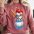 Baseball Snowman Merry Christmas Xmas Pajamas Men Women Kids Comfort Colors Sweatshirt Orchid Baseball Snowman Merry Christmas Xmas Pajamas Men Women Kids Comfort Colors Sweatshirt Orchid