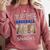 Baseball Sport I’m Just Here For The Snacks Baseball Mom Comfort Colors Sweatshirt Orchid