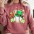 Baseball St Patricks Day Lucky Baseball Player Shamrock Comfort Colors Sweatshirt Orchid Baseball St Patricks Day Lucky Baseball Player Shamrock Comfort Colors Sweatshirt Orchid