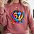 Baseball Stuff Six Seven 67 Ice Cream Drip 6 7 Baseball Kids Comfort Colors Sweatshirt Orchid
