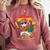 Baseball History Month For Boys Comfort Colors Sweatshirt Orchid