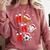 Basketball Baseball Soccer Christmas Ho Ho Ho Santa Xmas Comfort Colors Sweatshirt Orchid Basketball Baseball Soccer Christmas Ho Ho Ho Santa Xmas Comfort Colors Sweatshirt Orchid