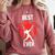 Best Baseball Mom Ever Baseball Comfort Colors Sweatshirt Orchid