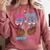 Bruh Its My 67 33 Day Of School Baseball Boys Kids 100th Day Comfort Colors Sweatshirt Orchid