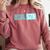 BSBL SZN Baseball Season Game Day Boys Girls Youth Comfort Colors Sweatshirt Orchid