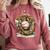 Camo Baseball Gloves Lifestyle 101 Apparel Drip Ice Cream Comfort Colors Sweatshirt Orchid