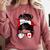 Canadian Baseball Mom Canada Flag Baseball Girl Comfort Colors Sweatshirt Orchid Canadian Baseball Mom Canada Flag Baseball Girl Comfort Colors Sweatshirt Orchid