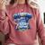 Champions 2025 Baseball Retro Athletic Celebration Theme Comfort Colors Sweatshirt Orchid