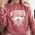 Christian Baseball My Strength Comes From The Lord Baseball Comfort Colors Sweatshirt Orchid