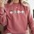 Christmas Baseball Player X-Mas Balls Comfort Colors Sweatshirt Orchid Christmas Baseball Player X-Mas Balls Comfort Colors Sweatshirt Orchid
