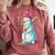 Christmas Baseball Snowman Drip For Boys Men Girls Women Comfort Colors Sweatshirt Orchid