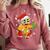 Christmas Gingerbread Man Baseball Player Catcher Comfort Colors Sweatshirt Orchid Christmas Gingerbread Man Baseball Player Catcher Comfort Colors Sweatshirt Orchid