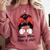 Class Of 2025 Baseball Mom Senior Graduation Graduate Women Comfort Colors Sweatshirt Orchid