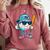 Cool Ice Cream Drip Baseball Drip For Boys Sports Kids Comfort Colors Sweatshirt Orchid