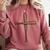 Cross Baseball Bats Christian Faith Sports Coach Pitcher Comfort Colors Sweatshirt Orchid Cross Baseball Bats Christian Faith Sports Coach Pitcher Comfort Colors Sweatshirt Orchid