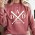 Dad Est 2026 Father Loading New Dad Baseball Pocket Comfort Colors Sweatshirt Orchid