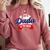 Dada Rookie Of Year 1st Birthday Baseball Theme Matching Comfort Colors Sweatshirt Orchid