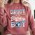 Daddy Of The Birthday Boy Baseball Ice Cream Drip Matching Comfort Colors Sweatshirt Orchid