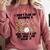 I Didn't Plan On Becoming a Baseball Mom Baseball Comfort Colors Sweatshirt Orchid