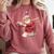 Dominican Santa Christmas Beisbol Baseball Dominicano Comfort Colors Sweatshirt Orchid Dominican Santa Christmas Beisbol Baseball Dominicano Comfort Colors Sweatshirt Orchid