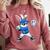 Dripping Drip Baseball Rabbit Bunny Easter Men Boy Kid Comfort Colors Sweatshirt Orchid Dripping Drip Baseball Rabbit Bunny Easter Men Boy Kid Comfort Colors Sweatshirt Orchid
