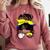 Ecuador Baseball Mom Ecuadorian Baseball Girl Comfort Colors Sweatshirt Orchid