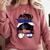 El Salvador Baseball Mom Salvador Baseball Girl Comfort Colors Sweatshirt Orchid