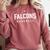 Falcons Baseball Inspired Comfort Colors Sweatshirt Orchid Falcons Baseball Inspired Comfort Colors Sweatshirt Orchid